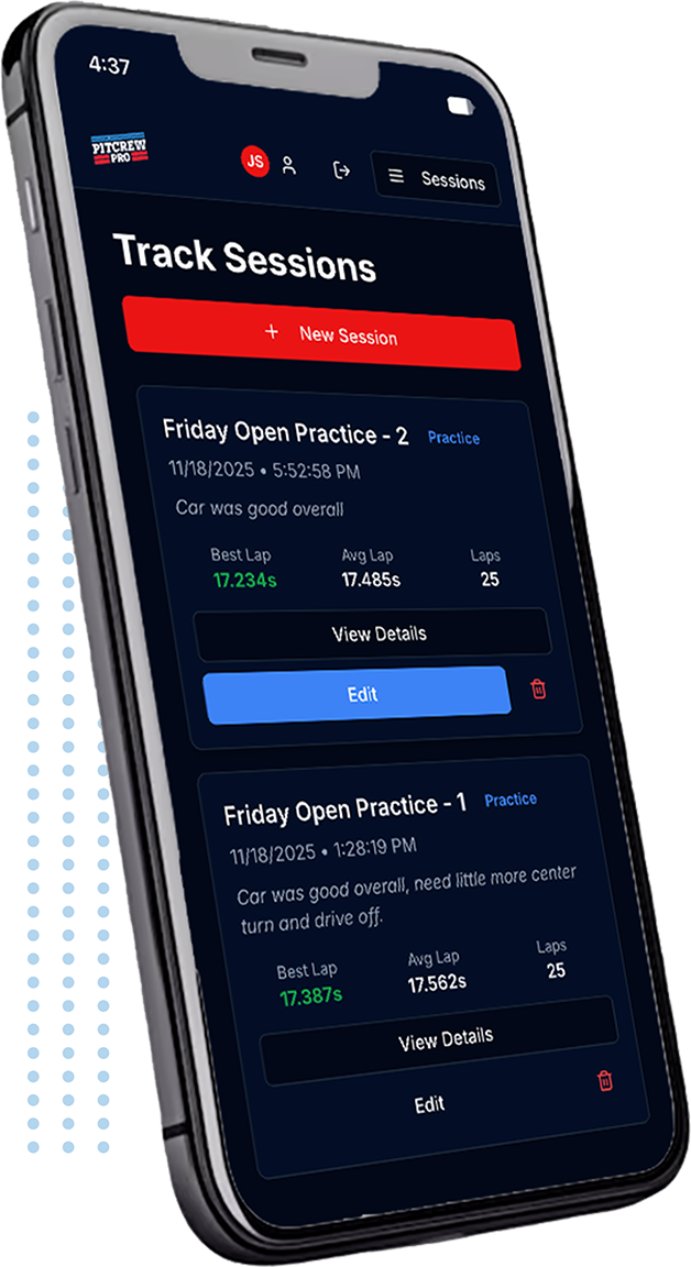 PitCrew Pro | AI Crew Chief™ & Racing Setup App for Dirt & Asphalt