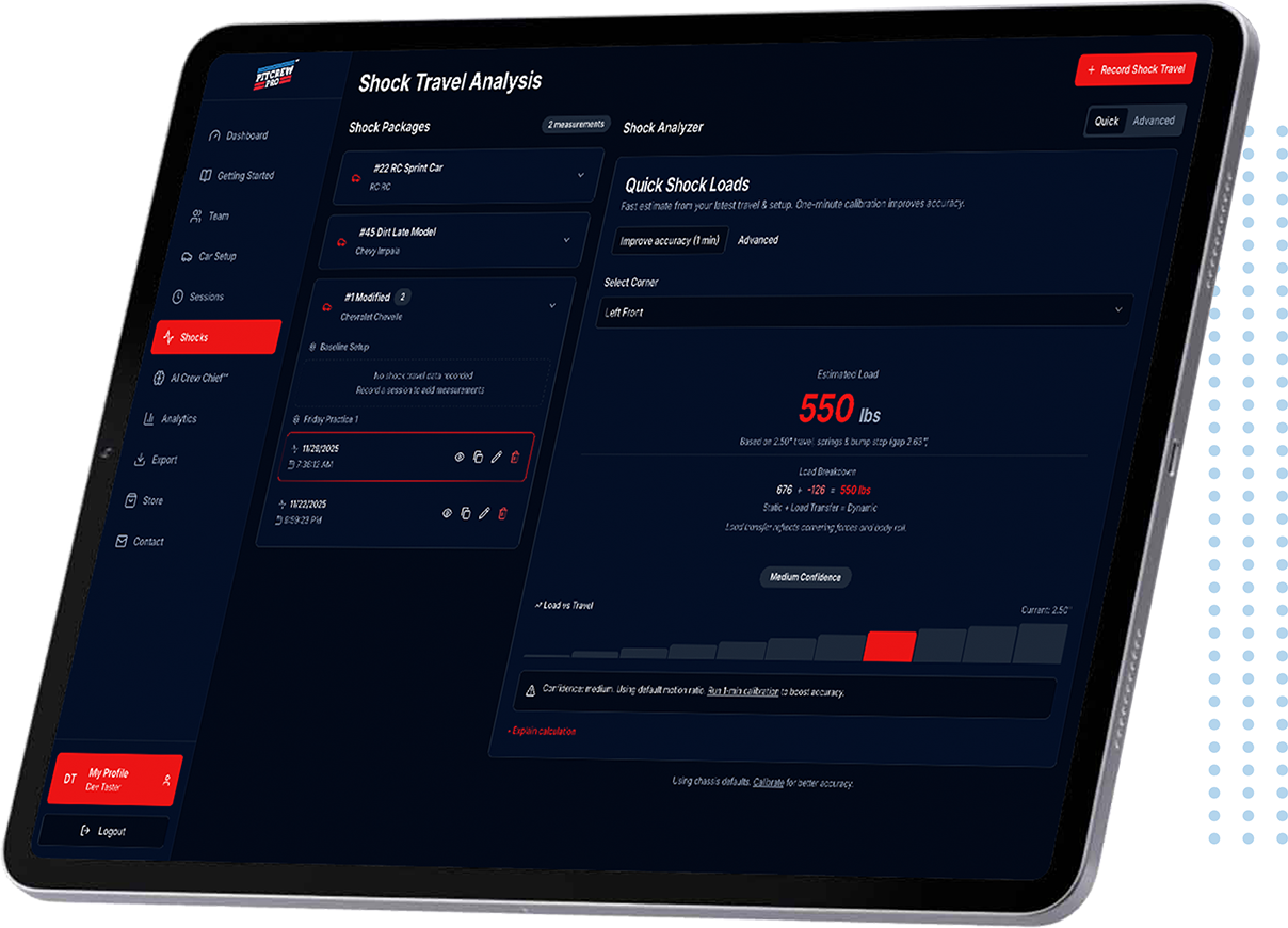 PitCrew Pro | AI Crew Chief™ & Racing Setup App for Dirt & Asphalt